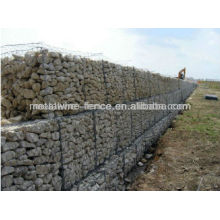 Quente mergulhado galvanizado gabião caixa / cesta gabion para venda (preço de fábrica)